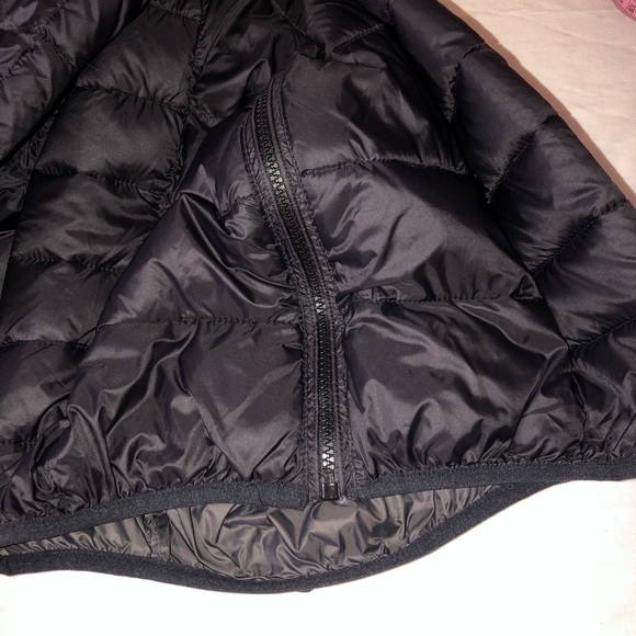 Forever 21 Hooded Puffer Jacket, Black, NWOT, pet/smoke free home - Picture 9 of 12